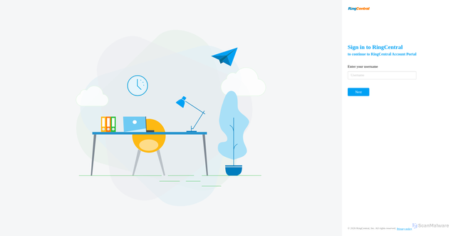 Security scan screenshot of https://portal.shoretelsky.com