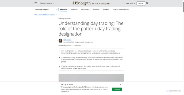 Security scan screenshot of https://www.chase.com/personal/investments/learning-and-insights/article/what-is-pattern-day-trading