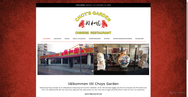 Security scan screenshot of https://choysgarden.gastrogate.com/