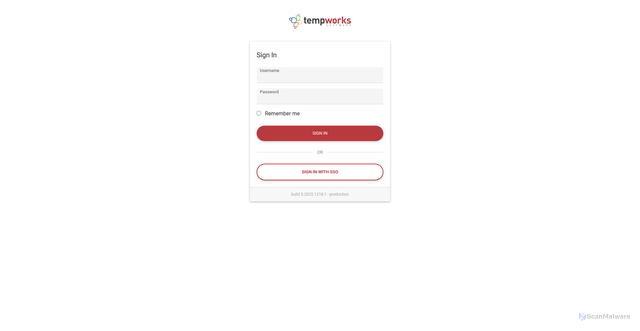 Security scan screenshot of https://beyond.ontempworks.com