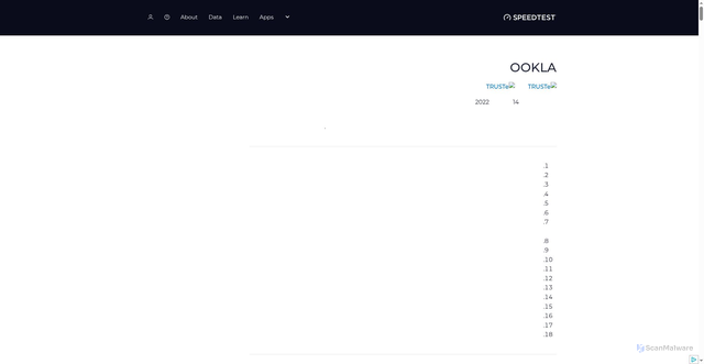 Security scan screenshot of https://shahreajor.pages.dev/ar/about/privacy