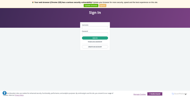 Security scan screenshot of https://www.teachers-teachers.com/?embed=yes&k=12&s=l&si=Y2