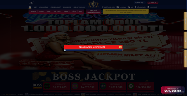 Security scan screenshot of http://meritbet2007.com/