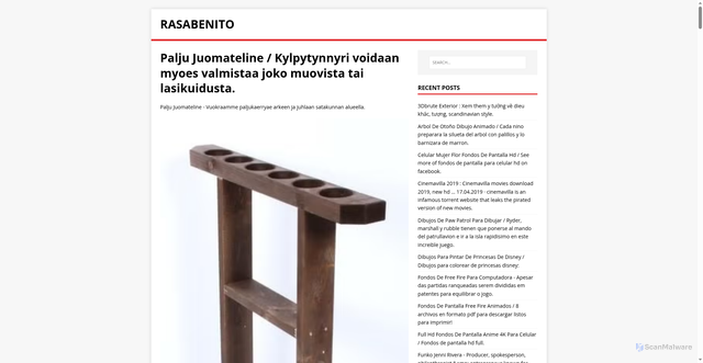 Security scan screenshot of https://otinesara.pages.dev/posts/palju-juomateline/