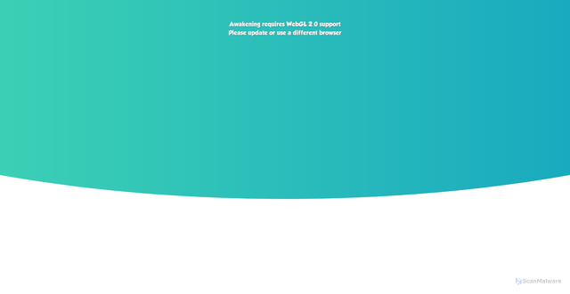 Security scan screenshot of https://awakening.legendsoflearning.com