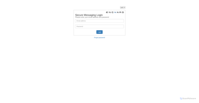 Security scan screenshot of https://secure.enguard.com