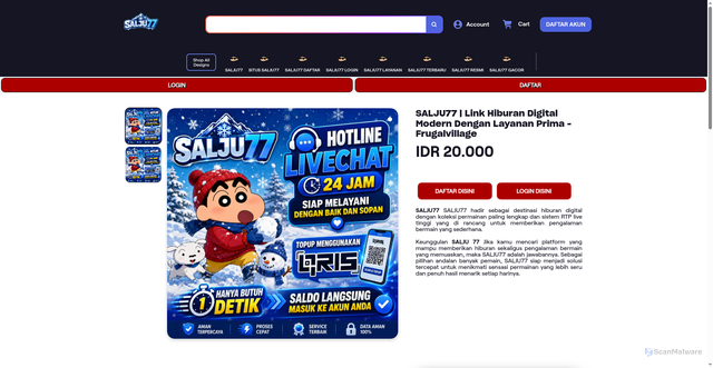 Security scan screenshot of https://a2zhealthproducts.com