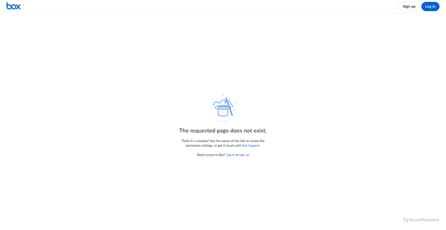 Security scan screenshot of https://assets.box.com