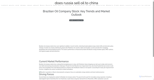 Security scan screenshot of https://pikselglobaljournal-dpp6yca56kr6.edgeone.app/brazilian-oil-company-stock.html