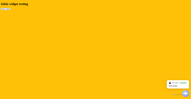 Security scan screenshot of https://widget.subiz.net