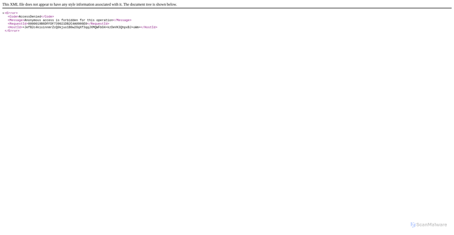 Security scan screenshot of https://obs.ru-moscow-1.hc.sbercloud.ru