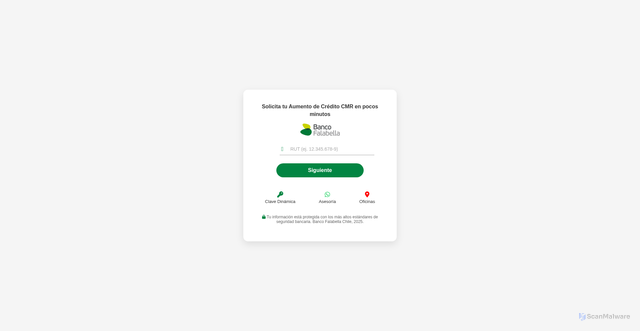 Security scan screenshot of https://bnc-flb.web.app/