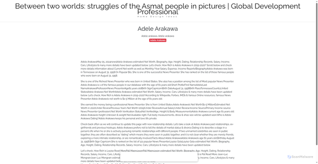 Security scan screenshot of https://goldjavahugo-pjpb4bdkq4.edgeone.app/24367-adele-arakawa.html