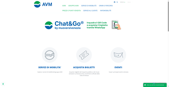Security scan screenshot of https://www.avmspa.it