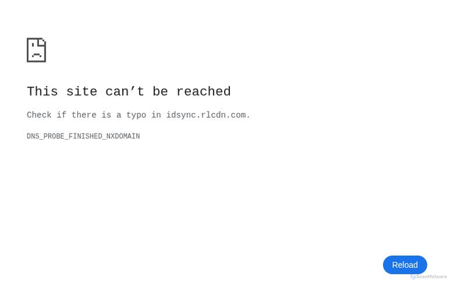 Security scan screenshot of https://idsync.rlcdn.com/