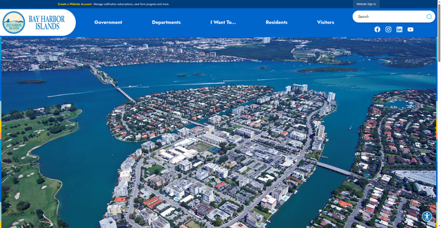 Security scan screenshot of https://bayharborislands-fl.gov/