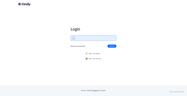 Security scan screenshot of https://bot.kindly.ai