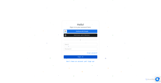 Security scan screenshot of https://app.koinly.io/