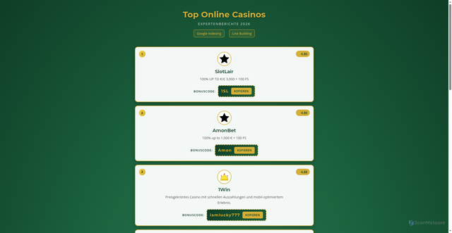 Security scan screenshot of http://sportsbet-app.top/