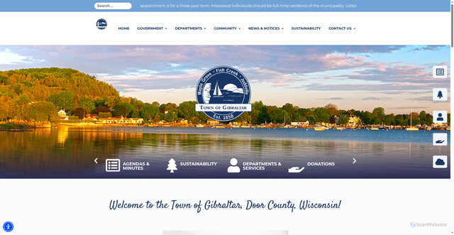 Security scan screenshot of https://gibraltarwi.gov/