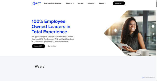 Security scan screenshot of https://www.acttoday.com/