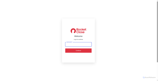 Security scan screenshot of https://portal.rocketclose.com