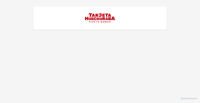 Security scan screenshot of https://huechura.firebaseapp.com/