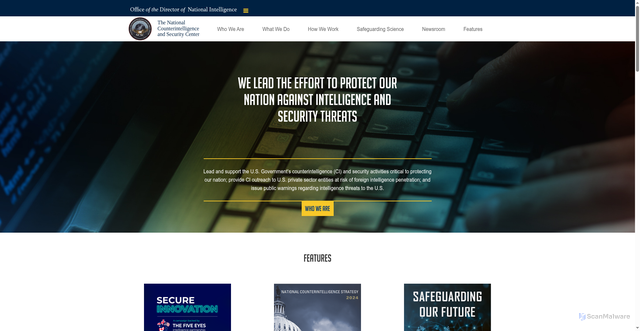 Security scan screenshot of https://ncsc.gov/