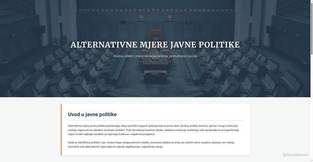 Security scan screenshot of https://demokratija-xq9b0jcebs.edgeone.app/