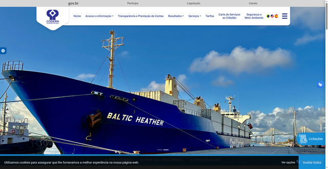 Security scan screenshot of https://codern.com.br/
