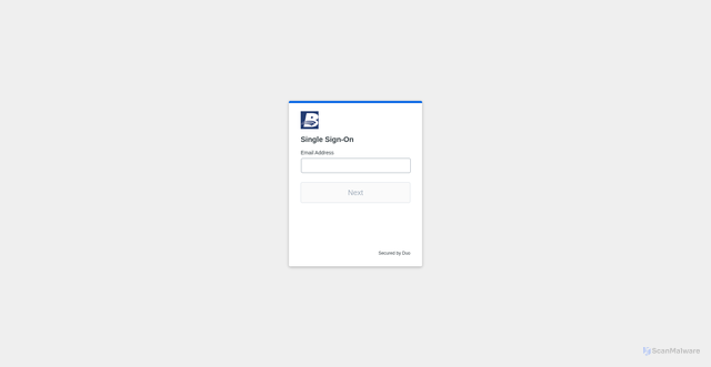 Security scan screenshot of https://beaconcu.login.duosecurity.com