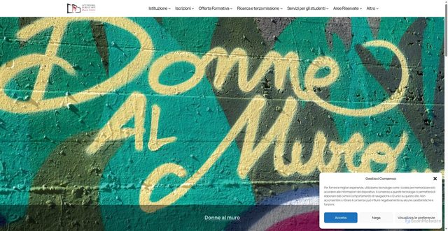 Security scan screenshot of https://www.accademiasironi.it/