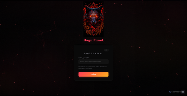 Security scan screenshot of https://www.hugopanel.life/