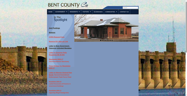 Security scan screenshot of https://www.bentcounty.net/