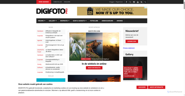 Security scan screenshot of https://www.digifotopro.nl