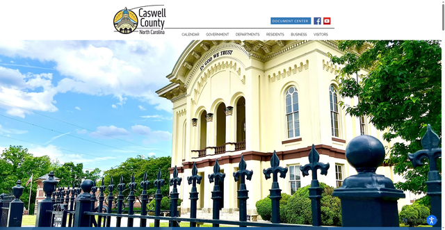 Security scan screenshot of https://www.caswellcountync.gov/