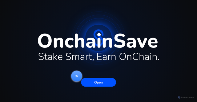 Security scan screenshot of https://onchainsaver.org/