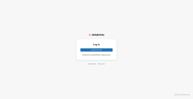 Security scan screenshot of https://dbc-b8095a46-895f.cloud.databricks.com