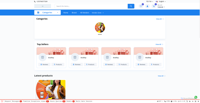 Security scan screenshot of http://adhexpress.com/?SD