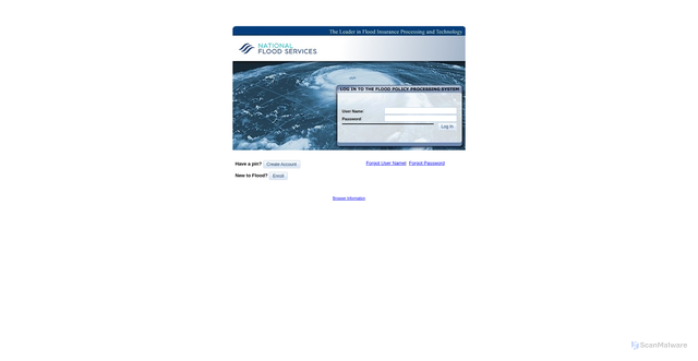 Security scan screenshot of https://floodpro.net