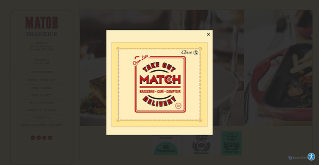 Security scan screenshot of https://www.match65.com/