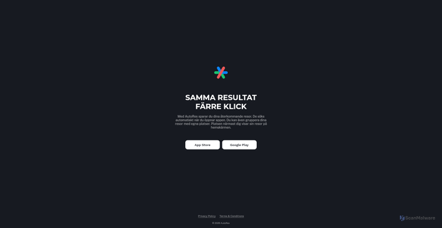 Security scan screenshot of https://autores.se