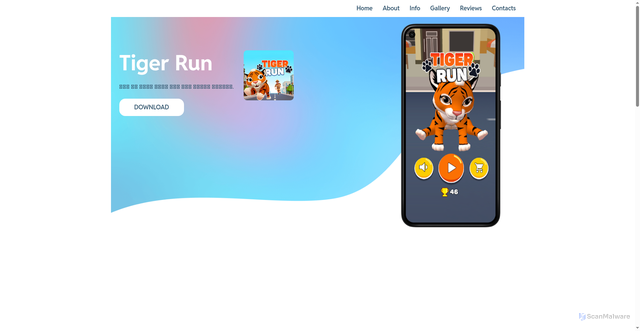 Security scan screenshot of https://hunterradiant.shop/