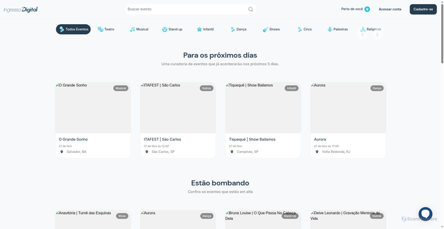 Security scan screenshot of https://ingressodigital.com/