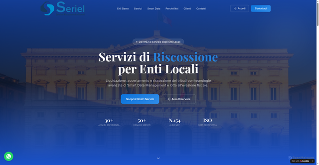 Security scan screenshot of https://seriel.it