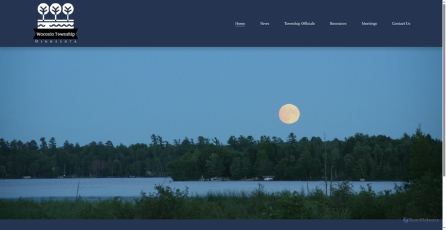 Security scan screenshot of https://waconiatwsp.gov/