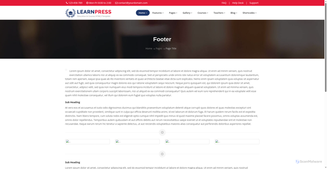 Security scan screenshot of https://quiet-olive-9aasjbjjin-j6ff15dafs.edgeone.app/features-footer-style1.html