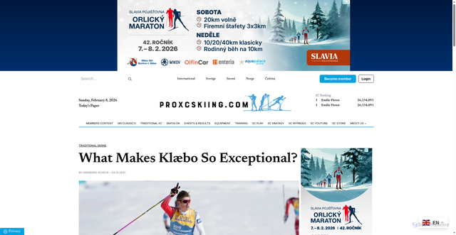 Security scan screenshot of https://www.proxcskiing.com/traditional-skiing/what-makes-klaebo-so-exceptional/