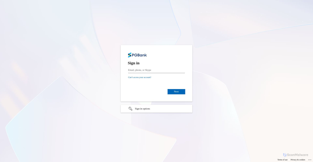 Security scan screenshot of https://ecm.pgbank.com.vn