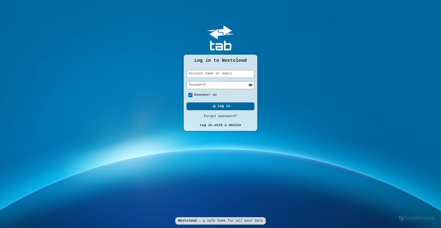 Security scan screenshot of https://nljhuxc.pages.dev/
